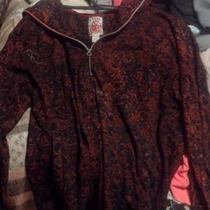 men's hoodie jacket plus size